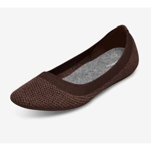 Allbirds Tree Breexers Ballet Flat Shoes Brown Women's Size 8